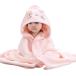  baby банное полотенце купальный халат младенец автобус пончо с капюшоном .( розовый * кошка, 80cmx80cm)