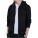  Parker мужской весна тонкий Zip с карманом с капюшоном . dry UV casual лето осень длинный рукав ( черный, XL)