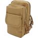  Tacty karu сумка MOLLE соответствует 3 карман большой застежка-молния вертикальный мелкие вещи место хранения милитари сумка ремень оборудован рюкзак оборудован ( хаки )