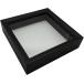  образец коробка si-la кейс насекомое маленький размер из дерева MDF ( черный, 23x23x5.8cm)