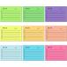To Do список клейкий лист 450 листов x4. линия память 9 цвет 4 комплект 36 шт. ( простой . цвет., 10x7cm)