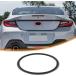  Subaru BRZ 2022 год ~ действующий специальный эмблема оборудование орнамент покрытие автомобиль Logo оборудование орнамент кольцо защитный корпус кольцо покрытие ( последующий Logo / матовый черный )