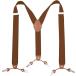  подтяжки 6 зажим Y type ширина 35mm SP85( Brown )