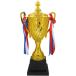  Trophy чемпионский кубок лента Golf футбол спорт ( Gold, 29cm)