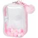 nu. сумка кейс 10cm мягкая игрушка боль сумка ... прозрачный прозрачный pompon мяч имеется ( розовый )