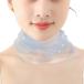  помятость .. шея покрытие шарф жемчуг шея. морщина .. весна лето выгоревший на солнце участок меры женский модный царапина .. аксессуары ( голубой )