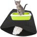  кошка для туалет коврик 2 слой тип .. предотвращение мягкий водонепроницаемый предотвращение скольжения ...( черный, 90cmx60cm)