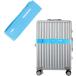  лента чемодан ремень текстильная застёжка регулировка заметный глаз печать длина ширина чемодан частота Carry кейс ( голубой )