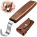  ложка Carving tool деревообработка искривление ... нож правый выгода . для крюк нож резьбовой нож кожаный. с чехлом деревянный руль нержавеющая сталь сталь ( Brown )
