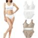  нижнее белье женский верх и низ в комплекте non тросик bla шорты гонки 2 шт. комплект ( хаки белый, Free Size)