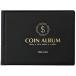  память ячейка для монет монета альбом 3cm карман коллекция место хранения держатель ( чёрный, 15 x 21 cm)