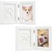 es сеть домашнее животное младенец memorial фоторамка фоторамка ширина 23cm высота 15cm отпечаток руки пара type глина кошка ( белый 2)
