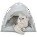  кошка house домик для кошек уличный палатка-купол type ( светло-серый, большой [50cmx50cm])