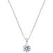 Perfect Jewelry 0.3ct ���{�O���E���_�C�������h �l�b�N���X �ꗱ ���f�B�[�X �\���e�A(�N���A,  �t���[�T�C�Y)