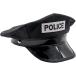  мужской Police шляпа костюмированная игра Police шляпа полиция шапочка ( чёрный )