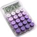  калькулятор модный симпатичный счет машина Mini 10 колонка круг кнопка перевозка удобный цвет градация ( лиловый )