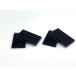  теплоотвод aluminium охлаждающий .. ласты chip чёрный 4 шт 