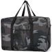  большая вместимость сумка "Boston bag" камуфляж камуфляж -ju Carry on мужской ( черный, M)
