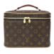  Louis * Vuitton LOUISVUITTON колено sBB косметичка ящик для косметики M42265 монограмма [ б/у ](70542)
