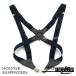  ho ru Star suspenders side hanging type suspenders men's man plain gun type ho ru starter ip2 point stop business good-looking Smart fa