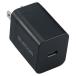 �G���R�� �[�d�� Type-C USB-C 20W USB PD�Ή� 1�|�[�g PSE�F�ؕi GaN�̗p �܂肽���ݎ��v���O �u���b�N �y iP
