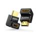 UGREEN HDMI L�^�ϊ��A�_�v�^ 90�x+270�x�i2�Z�b�g�jHDMI�I�Xto���X�A�_�v�^ �����A�_�v�^ 18Gbps�n�C�X�s�[�h ��