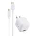 �G���R�� �[�d�� Type-C 30W USB PD�Ή� USB-C 1�|�[�g �P�[�u���t�� 1.5m �܂肽���ݎ��v���O PSE�F�� �y iP