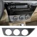 For Toyota Corolla 2014-18 Carbon Fiber AC Switch Panel Interior Sticker Trim