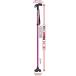 LED���C�g�t��4�_�����������X�e�b�L WALK SUPPORT �s���N Se-50138 �����p �g�� ��148�`174cm