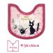  Majo no Takkyubin чёрный кошка jiji. туалет ta Lee twilight jiji туалет коврик примерно 58×60cm розовый sen cozy ji чёрный кошка кошка Ghibli 