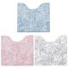 [ immediate payment ] rose pattern. elegant toilet series kli Arrows 2 light pink approximately 60×60cmsen coat ire mat mat rose 