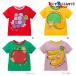  Miki House fruit motif short sleeves T-shirt red yellow green purple 80cm 90cm 100cm 110cm 120cm hot screw ketsuHOT BISCUITS
