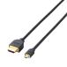  Elecom micro HDMI кабель 0.7m 4K × 2K соответствует черный DH-HD14EU07BK