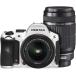 PENTAX �ǥ��������ե���� K-30 ���֥륺���७�å� [DAL18-55mm��DAL55-300mm] ���ꥹ����ۥ磻�� K-30WZ