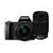 RICOH �ǥ��������� PENTAX K-S1 300���֥륺���७�å� [DAL18-55mm��DAL55-300mm] �֥�å� PENTA