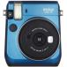 FUJIFILM камера мгновенной печати Cheki instax mini70 голубой INS MINI 70 BLUE