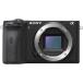 SONY(���ˡ�) �ߥ顼�쥹��� ��6600 �ܥǥ� �֥�å� ILCE-6600
