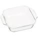 iwaki(i подмышка ) жаростойкий стекло печь тостер тарелка Basic серии половина 144×120×39mm 340ml KBC3840