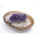RELIGHT amethyst crystal natural stone ... stone Power Stone .. for 3 point set ornament .. thing cluster 101g~150g...