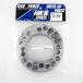 HKB/���h�Y�ƁF�z�C�[���X�y�[�T�[ �V���o�[ 6mm 4/5H PCD100/114.3 4������/HKWS6