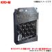 Kics MONOLITH T1/06 ���m���X �O�����A�X�u���b�N 20�� M12�~P1.5 �ђ� 60���e�[�p�[�� �S��40mm KYO-EI/���i�Y�� MN01GK