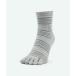  Munsingwear одежда 5 пальцев носки женский короткий сделано в Японии антибактериальный дезодорация MG6SSO07L серый подарок .. товар 