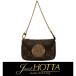 [AB разряд ]LOUIS VUITTON Louis Vuitton монограмма Mini небольшая сумочка аксессуары sowa-ruT&amp;B Brown M60153 цепь сумка [ б/у ]