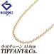  Tiffany цепь колье K18 желтое золото TIFFANY&amp;Co. маленький бобы 41.0cm металлы только камень нет б/у . правильный 902528