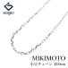  Mikimoto цепь колье K18 белое золото MIKIMOTO 43.0cm маленький бобы цепь металлы только камень нет бесплатная доставка б/у . правильный 905246