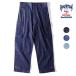 HOUSTON /hyu- камень 10125 DENIM M-47 PANTS / Denim M-47 брюки - все 3 цвет -