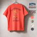 HOUSTON /hyu- камень 22396 PIGMENT U.S. COTTON PRINT TEE(SKULL) /pig men toU.S. хлопок принт короткий рукав футболка - все 4 цвет -