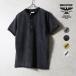 HOUSTON /hyu- камень 22399 MESH H/N TEE / сетка застежка с планкой короткий рукав футболка - все 4 цвет -