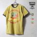 HOUSTON /hyu- камень 22401 MESH PRINT TEE (JOIN THE FIGHT) / сетка принт короткий рукав футболка ( join The faito) - все 3 цвет -