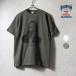 HOUSTON /hyu- камень 22419 HIGH MESH PRINT TEE(BRAHAMS) / высокий сетка принт короткий рукав футболка - все 3 цвет -